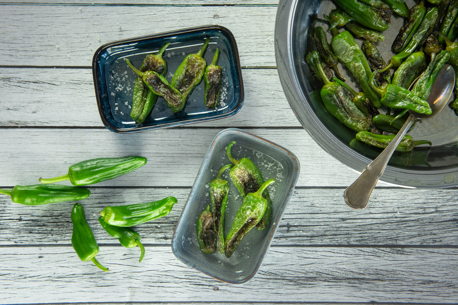 Pimientos del Padrón (Spanische Bratpaprika)