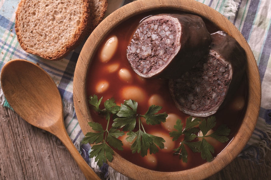 Bean stew from Asturias
