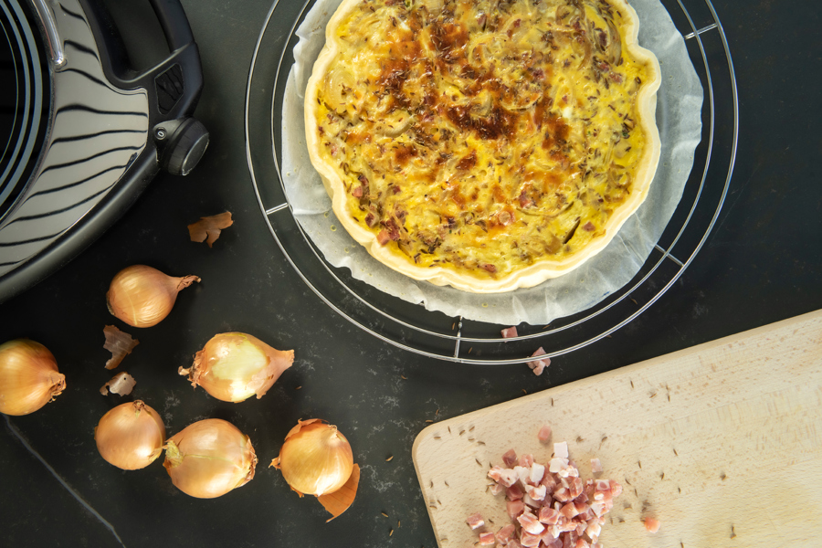 Onion pie from Baden