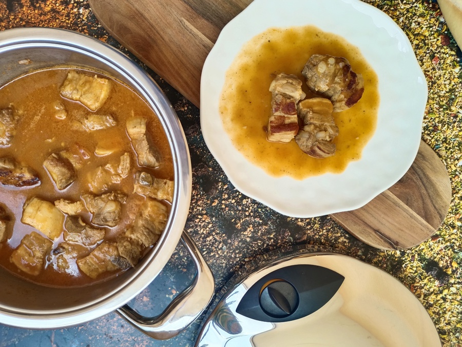 Costillas de cerdo a la cerveza