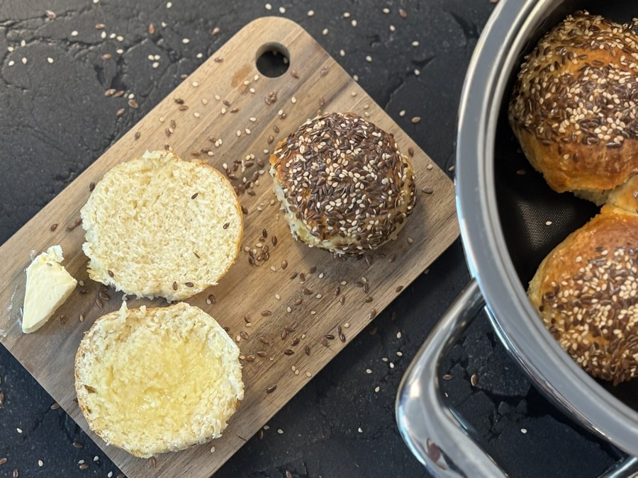 Dinkel-Quark-Brötchen