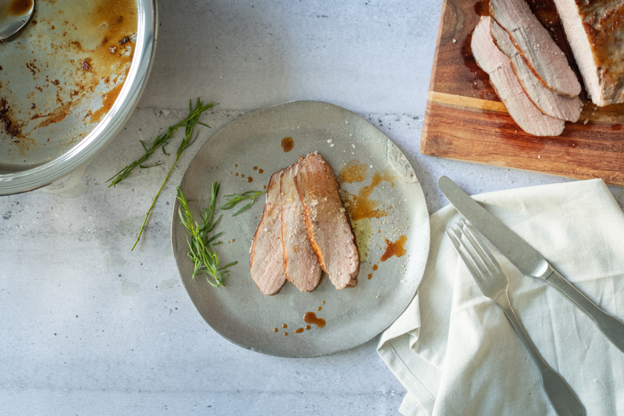 Kalbsrücken "Sous vide"