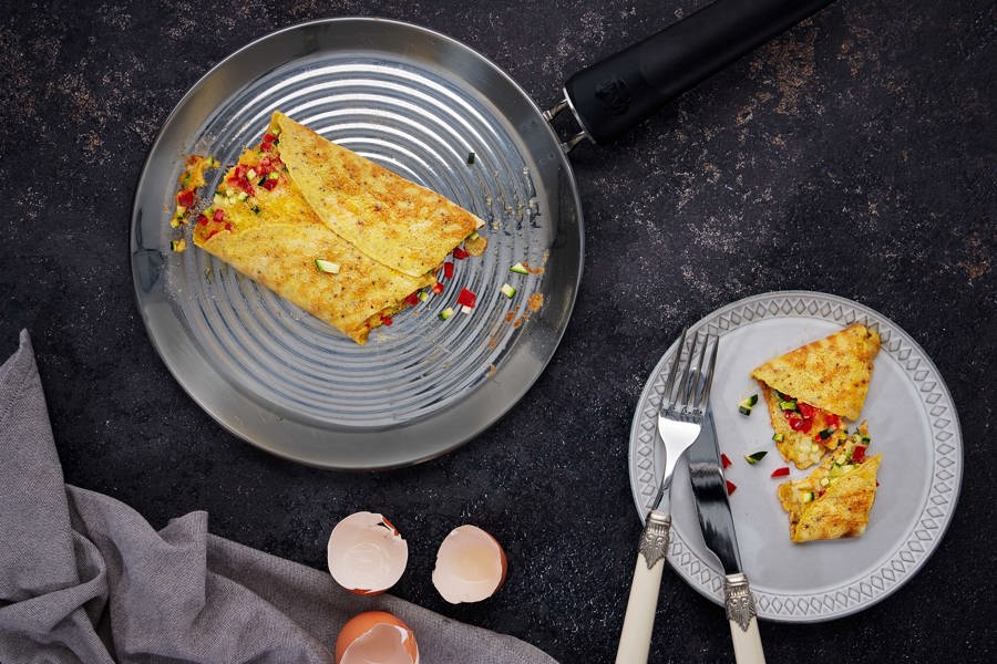 Gevulde omelet