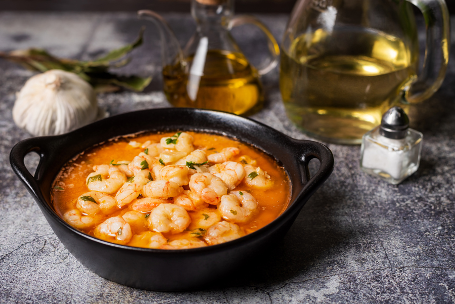 Gambas al ajillo