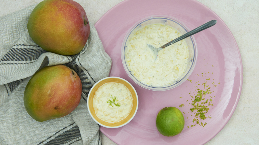 Salsa di mango e lime