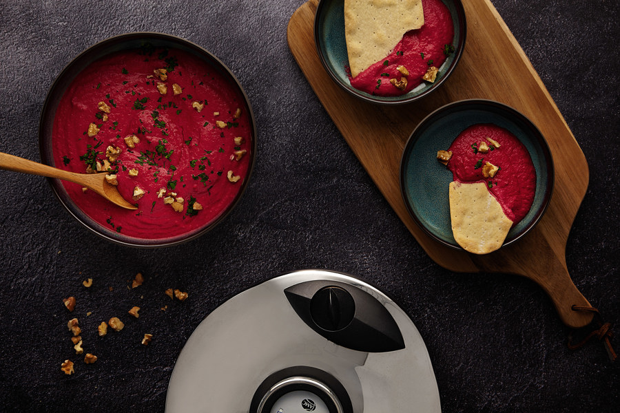 Rote Bete Dip mit Joghurt