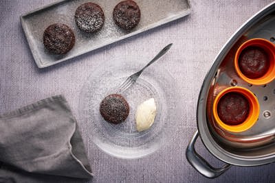 Image of the recipe Coulant de chocolate